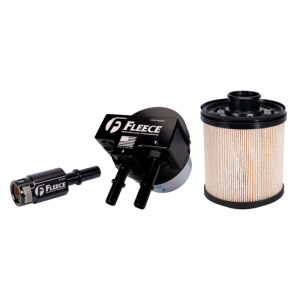 Ford Power Stroke Fuel Filter Upgrade Kit - Fleece Performance - w/Injector Return Fitting - `11-`16 Ford Power Stroke Fuel Filter Upgrade Kit - Fleece Performance - w/Injector Return Fitting - `11-`16